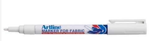 MARKER ARTLINE 750 LAUNDRY WHITE 1.2MM BULLET NIB