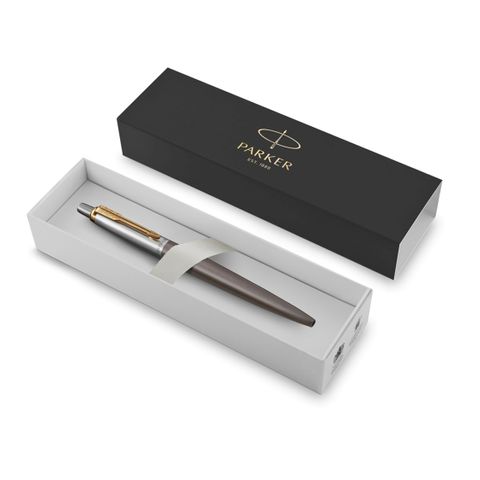 PARKER PEN BP JOTTER XL GREY LACQUER GOLD TRIM (GIFT BOXED)