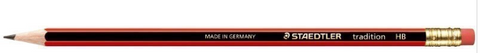 PENCIL HB WITH ERASER STAEDTLER