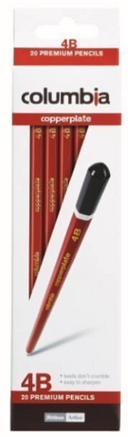 PENCIL COPPERPLATE 4B LEAD PENCIL BOX20