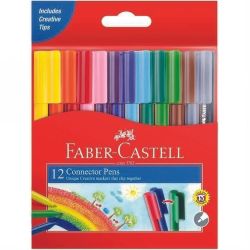 CONNECTOR PENS FABER-CASTELL PK12