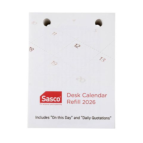 CALENDAR REFILL 2026 TOP OPENING