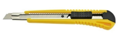 UTILITY CUTTER KNIFE HEAVY DUTY 9MM ITALPLAST
