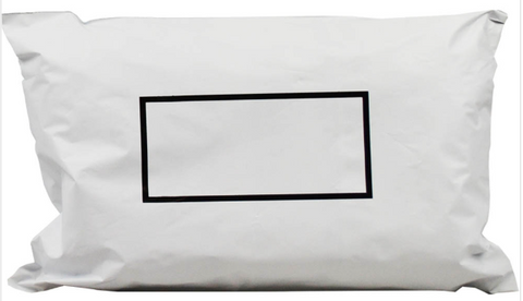 COURIER BAG 5KG 375 X 550MM PLASTIC  PK50