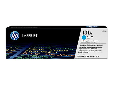 HP #131A CYAN TONER CARTRIDGE CF211A - 1800 PAGES