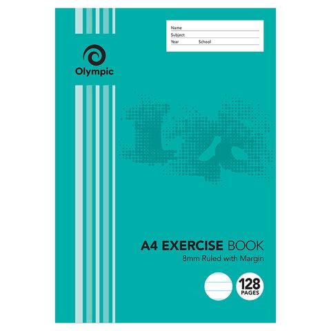 EXERCISE BOOK A4 128 PG