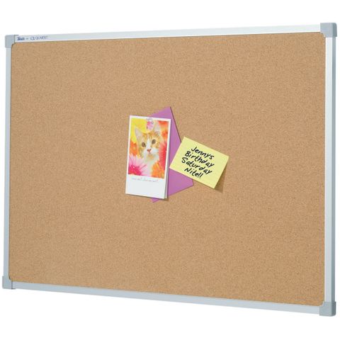 CORKBOARD 1200X900MM ALUMINIUM FRAME
QUARTET