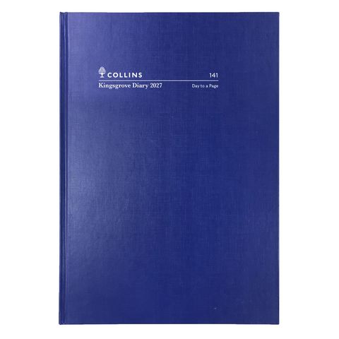 DIARY KINGSGROVE A4 2027 DAY TO PAGE HARD COVER