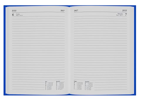 DIARY ESSENTIAL A5 DAY TO PAGE 2027 HARD COVER