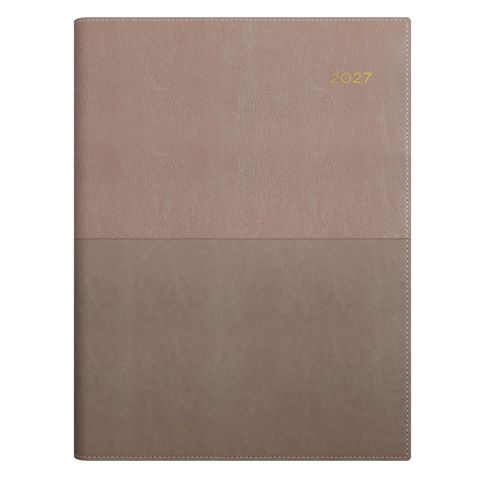 DIARY VANESSA A4 SPIRAL 145.V49-27 DAY TO PAGE ROSE GOLD 2027