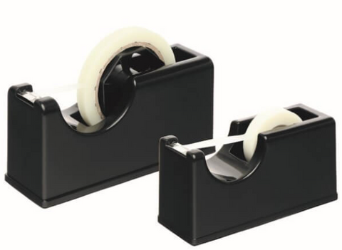 TAPE DISPENSER LARGE BLACK SUITS 66M TAPE MARBIG