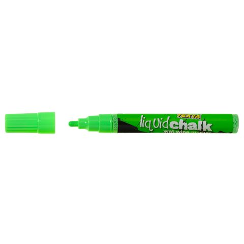 WET WIPE GREEN 4.5MM TEXTA LIQUID CHALK MARKER