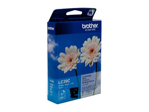 DYN-LC39C BROTHER LC-39C CYAN INK CARTRIDGE - 260 PAGES - CQS1