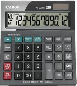 CALCULATOR CANON AS220RTS 12 DIGIT