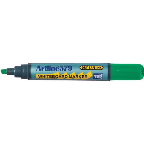 ARTLINE 579 GREEN WHITEBOARD MARKER 5MM CHISEL NIB