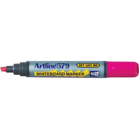 ARTLINE 579 PINK WHITEBOARD MARKER 5MM CHISEL NIB