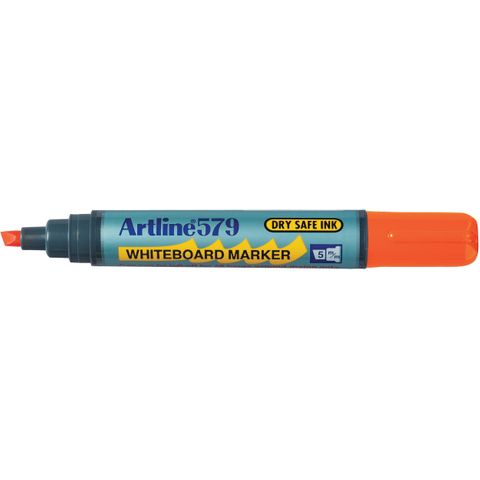 ARTLINE 579 ORANGE WHITEBOARD MARKER 5MM CHISEL NIB