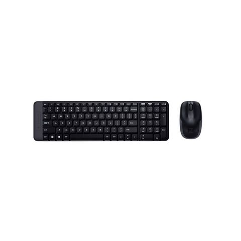 KEYBOARD & MOUSE COMBO  LOGITECH MK220 WIRELESS (COMPACT, SPACE SAVING KEYBOARD)