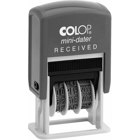 COLOP S160/L1 MINI DATER 4MM RECEIVED