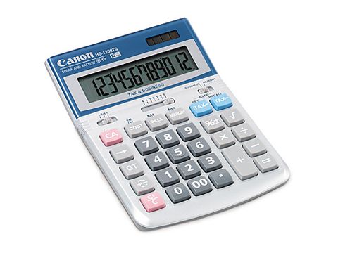 CALCULATOR  CANON HS1200TS