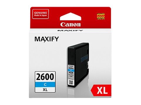 CANON PGI2600XL CYAN INK TANK - 1500 PAGES -