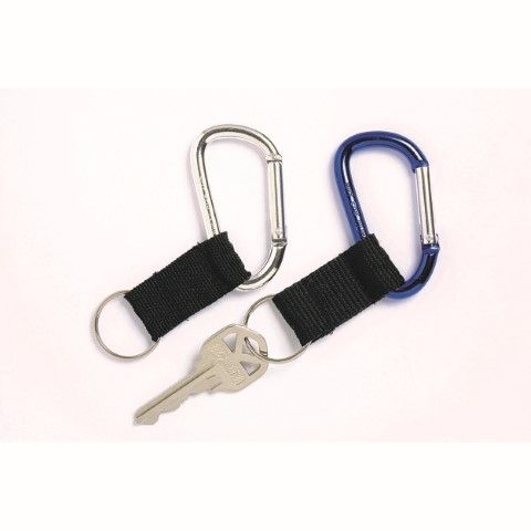 REXEL ID CARABINER KEY RINGS 2PK BLUE/SILVER -CQS19 - 9312311005201