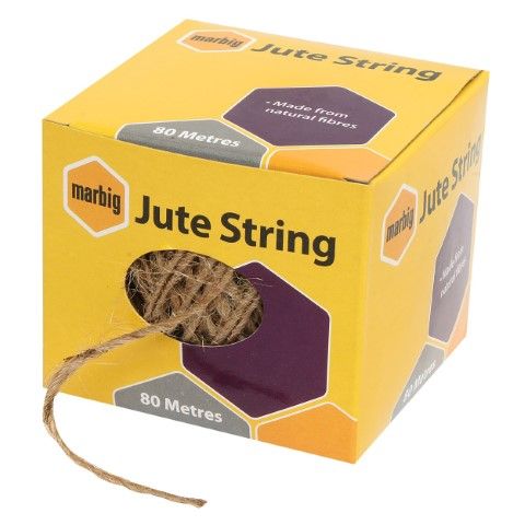 JUTE STRING 80M BROWN