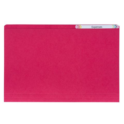 MANILLA FOLDER AVERY  FOOLSCAP RED EACH
