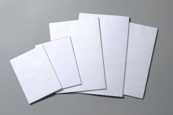 BANK PAD 6X4 NP1010 (152X102) PLAIN WHITE
