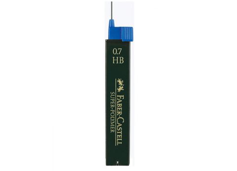 FABER CASTELL HB 0.7MM LEADS 12PK