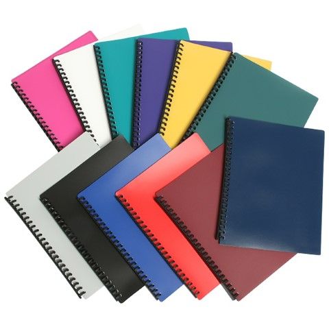 DISPLAY BOOK A4 GREEN REFILLABLE 20 POCKET