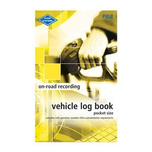 VEHICLE LOG BOOK POCKET ZIONS