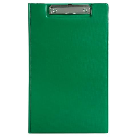 CLIPFOLDER PE FOOLSCAP GREEN
