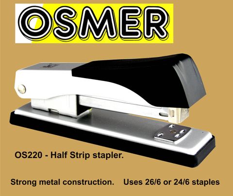 STAPLER HALF STRIP OSMER