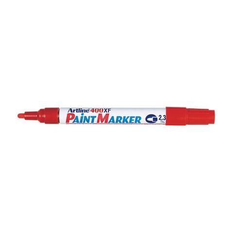 MARKER ARTLINE 400 PAINT MARKER RED 2.3MM