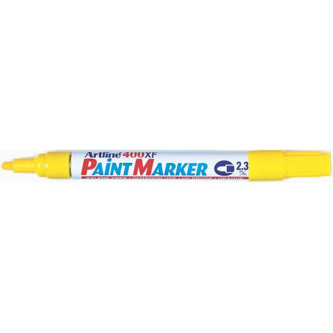 MARKER ARTLINE 400 PAINT MARKER YELLOW 2.3MM