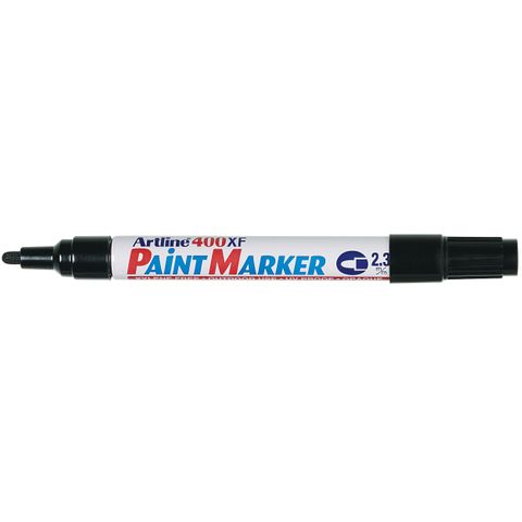 MARKER ARTLINE 400 PAINT MARKER BLACK 2.3MM