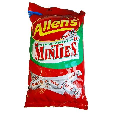 ALLENS MINTIES 1KG BAG