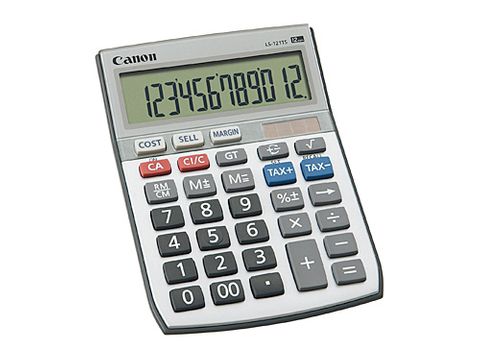 CANON LS121TS CALCULATOR 12 DIGIT