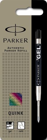 PARKER REFILL GEL 0.7MM BALLPOINT MEDIUM BLACK