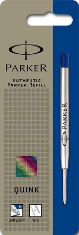 PARKER REFILL 0.7MM BALLPOINT MEDIUM BLUE