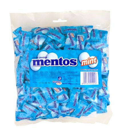 MENTOS MINT 540GM BAG PILLOWPACK