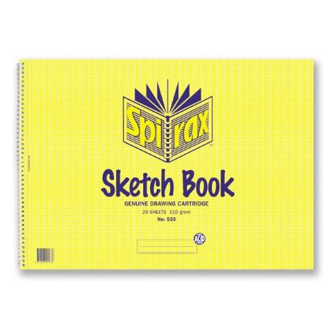 SPIRAX 533 SKETCH BOOK A3 20 SHEETS