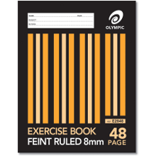 EXERCISE BOOK 225x175 48P 8mm