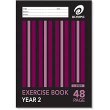 EXERCISE BOOK A4 48P YEAR 2  RULING