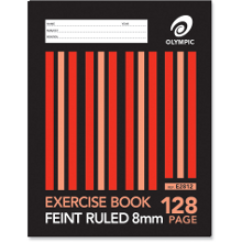 EXERCISE BOOK 225x175 128P 8mm