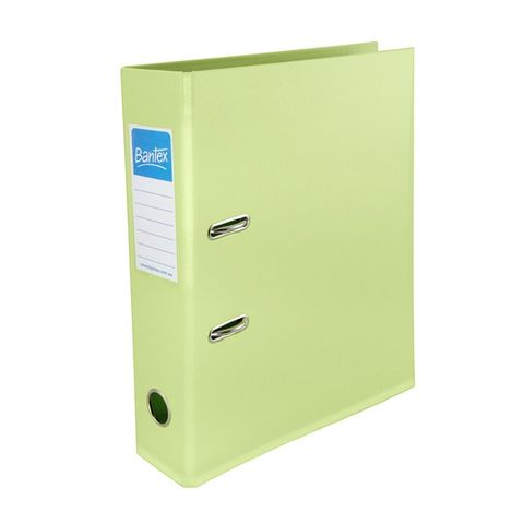 LEVER ARCH FILE BANTEX A4 70MM PISTACHIO