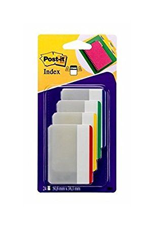 DURABLE INDEX TABS 686F-1 PK4 BLU/RED/GREEN/
YELLOW  50X38MM 6EA