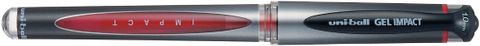 UNIBALL UM153S GEL IMPACT RED 1.0 BROAD PEN
(USES UMR10 REFILLS)