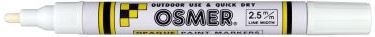 PAINT MARKER OSMER WHITE 2.5MM TIP
